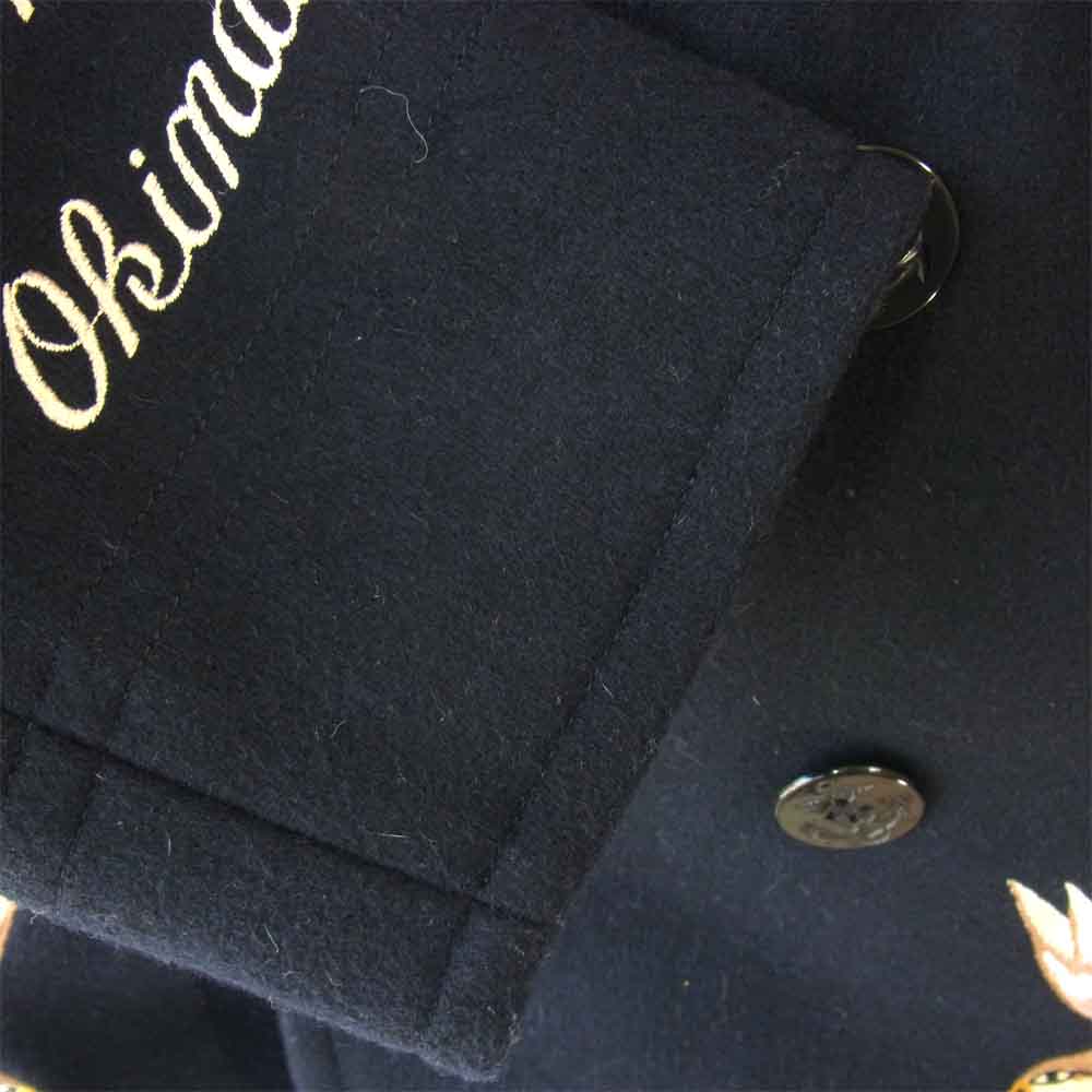 Buzz Rickson's バズリクソンズ BR13578 SUKA PEA COAT スカ Pコート ネイビー系 XL【中古】