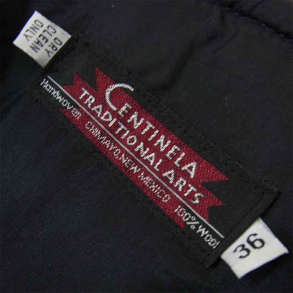 センチネラ CHIMAYO VEST チマヨ ボタン ベスト ジレ ネイビー系 36【中古】