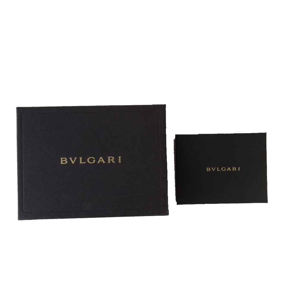 BVLGARI ブルガリ 20234 グレインレザー クラシコ 6連キーケース ブラック系【中古】