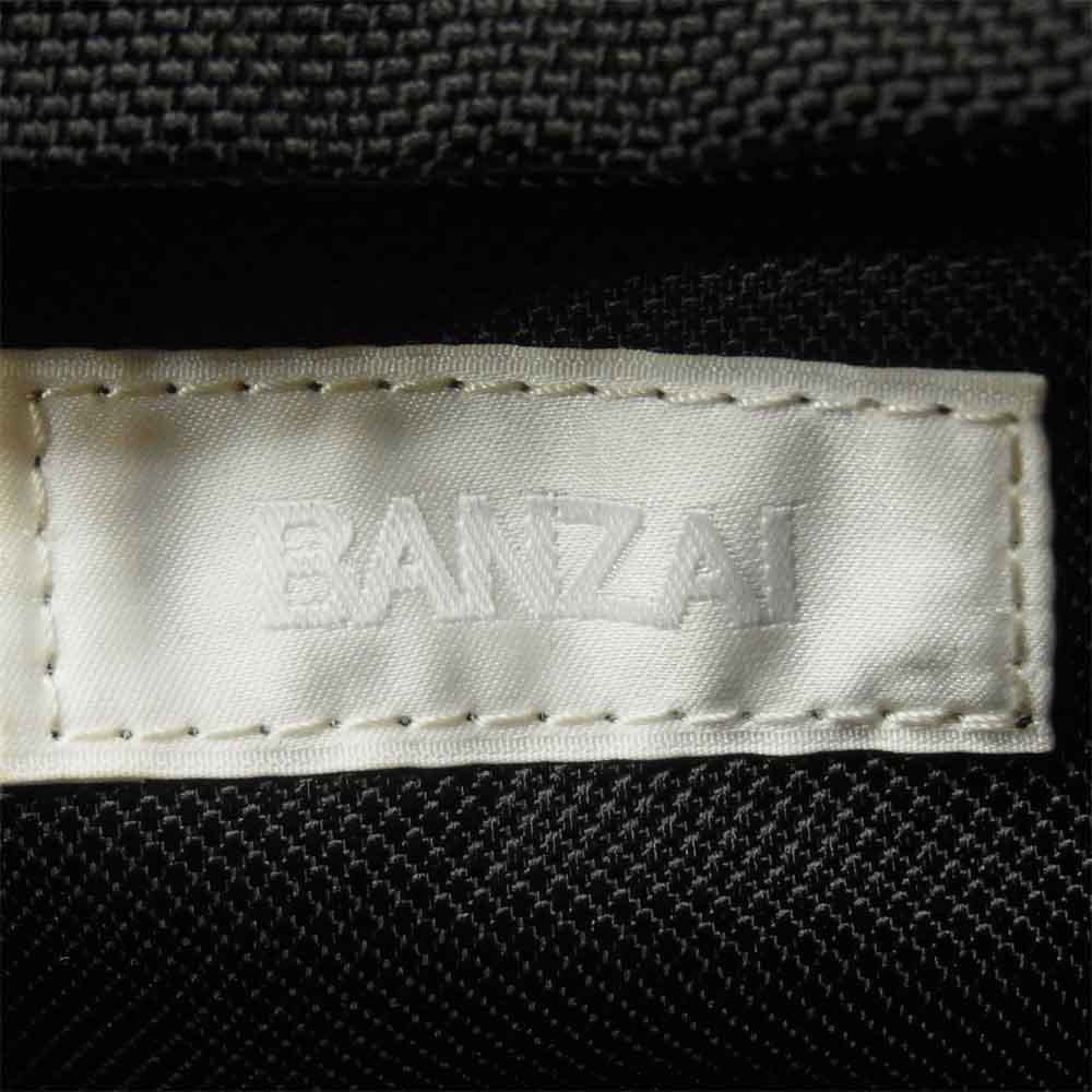 バンザイ MINI BODY BAG ミニ ボディ バッグ ブラック系【美品】【中古】
