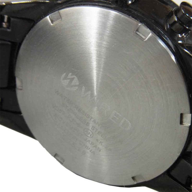 SEIKO セイコー JCC02-F36 WIRED WATCH ワイアード 腕時計 ウォッチ CHRONOGRAPH ブラック系【中古】 –  ブランド古着 LIFE