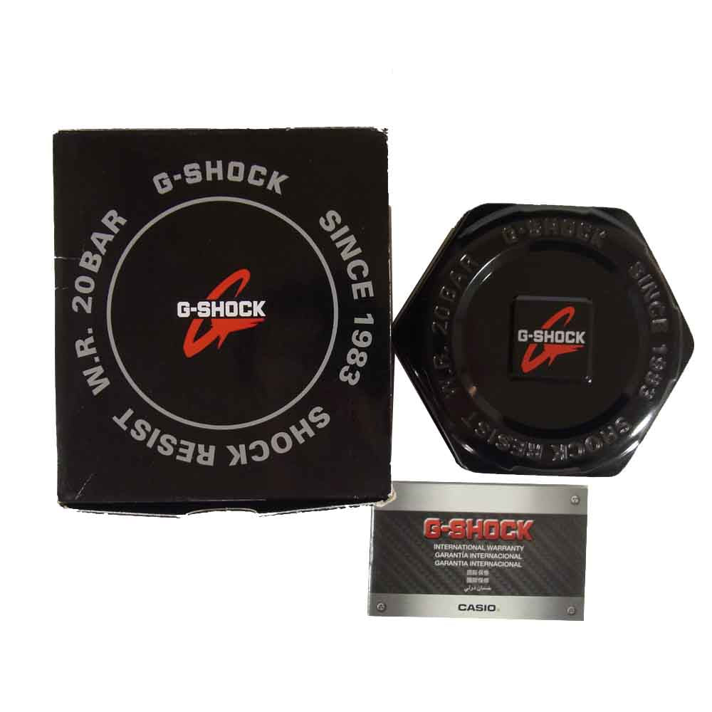 G-SHOCK ジーショック GA-110-1A CASIO ウォッチ 腕時計 PROTECTION 5146 ブラック系【中古】