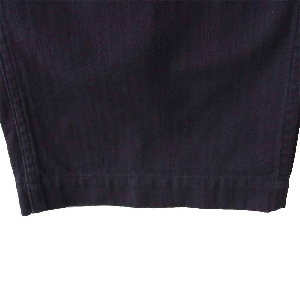 ORGUEIL オルゲイユ OR-1063 Work Pants ヘリンボーン ワークパンツ ネイビー系 29【美品】【中古】