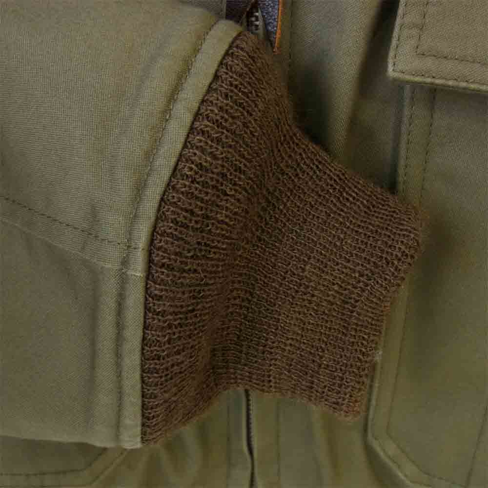 The REAL McCOY'S ザリアルマッコイズ B-10 STAGGCOAT 実名復刻 フライトジャケット カーキ系 36【美品】【中古】