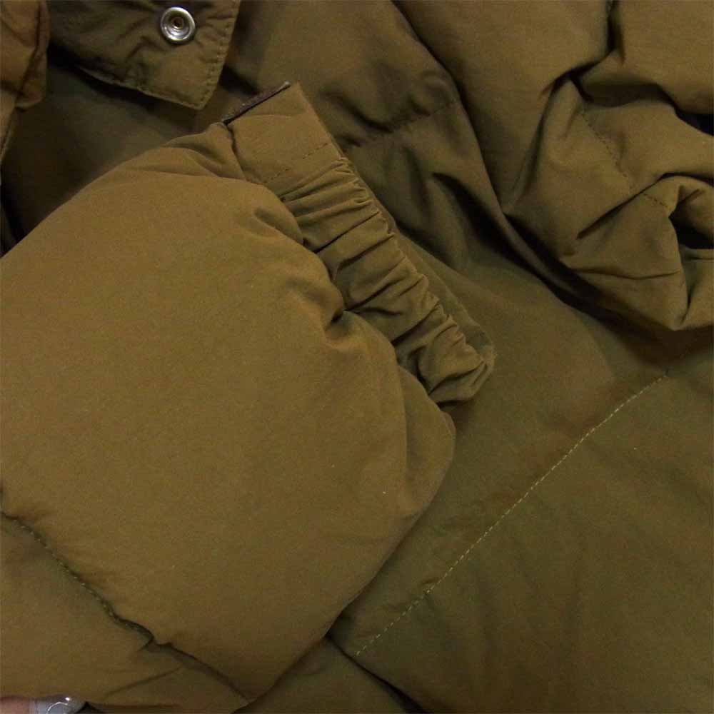 THE NORTH FACE ノースフェイス ND91847 CAMP SIERRA SHORT キャンプシエラ ダウン ジャケット カーキ系 L【美品】【中古】