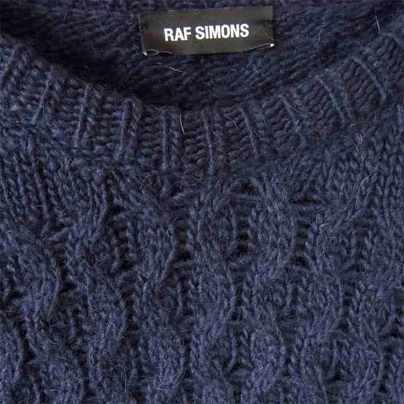 Raf Simons 19aw knit ニット ネイビー-