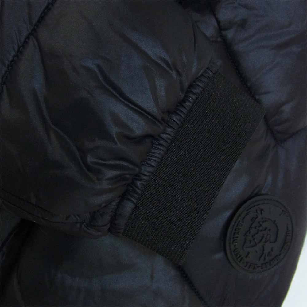 DIESEL ディーゼル 00E8F203 国内正規品 W-GARRETT ナイロン シンサレート ジャケット ブラック系 XS【美品】【中古】