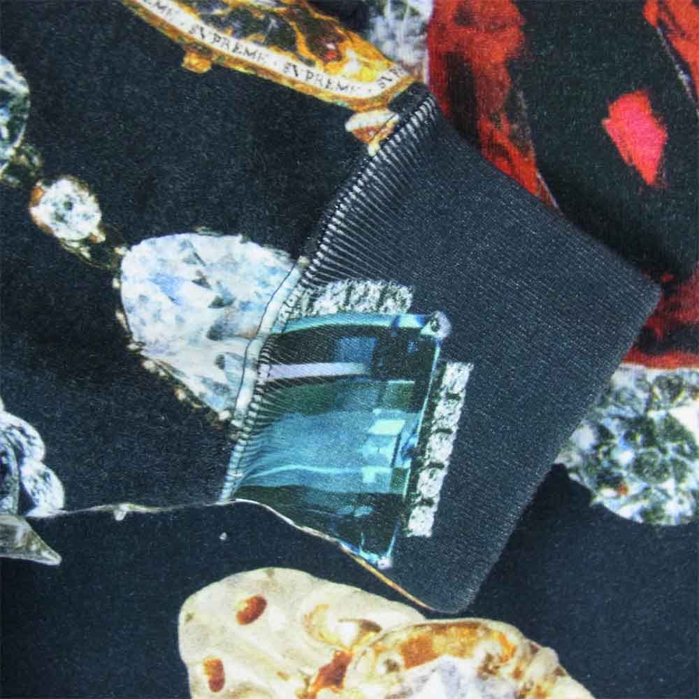 Supreme シュプリーム 18AW Jewels Hooded Sweatshirt ジュエル ブラック系 ブラック系 XL【中古】