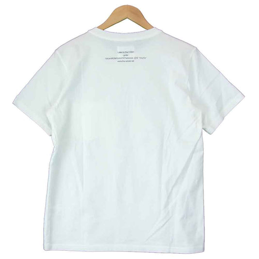 タカヒロミヤシタザソロイスト 15AW 0015AW16 INTRO ギター プリント 半袖 Tシャツ ホワイト系 48【極上美品】【中古】