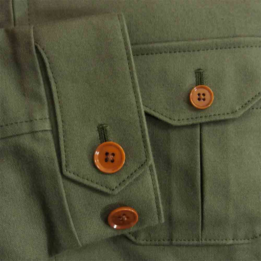 ORGUEIL オルゲイユ OR-4176A Whipcord Sports Jacket ウィップコード スポーツ ジャケット スウィングトップ カーキ系 36【極上美品】【中古】