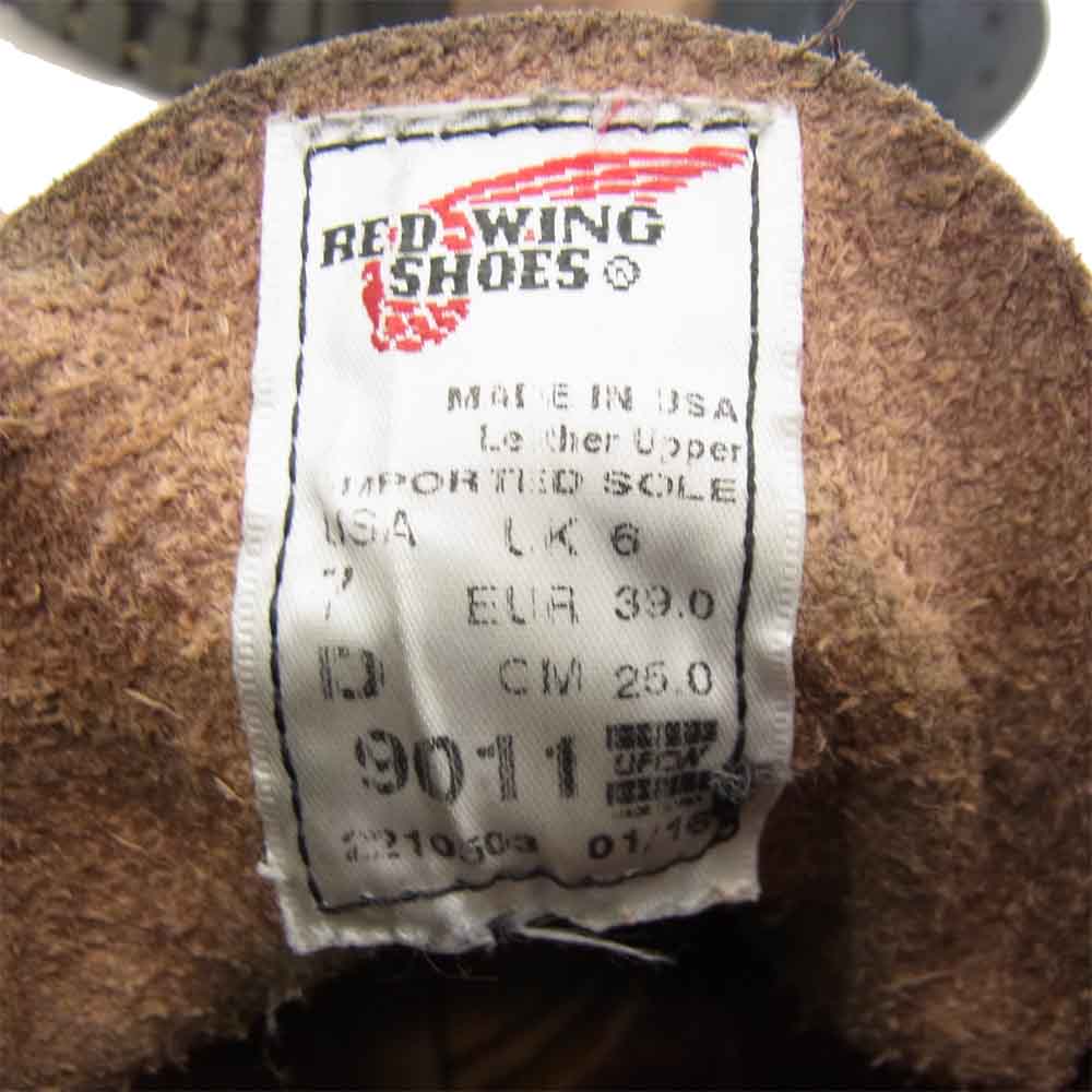 RED WING レッドウィング 9011 BECKMAN ベックマン エンジ系 25.0cm【中古】