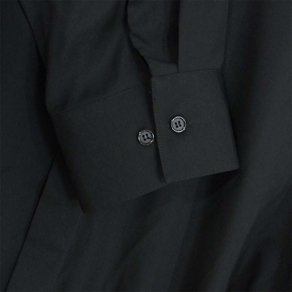 BOTTEGAVENETA ボッテガヴェネタ 20SS 617555 長袖 レーヨン シャツ ブラック系 41【美品】【中古】