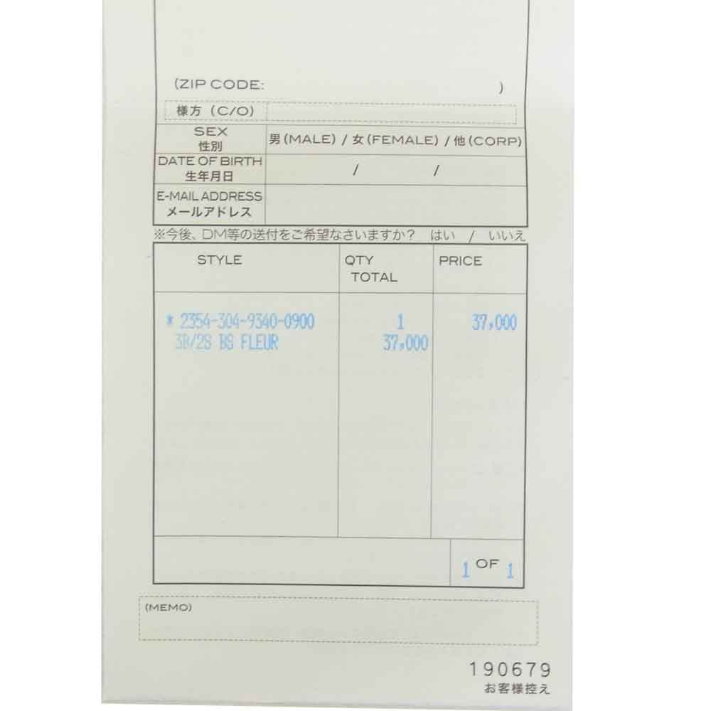 CHROME HEARTS クロムハーツ(原本有) 3B 2SNAP レザー ブレスレット ブラック系【中古】