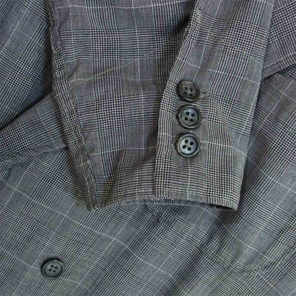 Engineered Garments エンジニアードガーメンツ DLS Jacket ラペル着脱可 ダブル ブレステッド ノーカラー ジャケット ブラック系 S【中古】