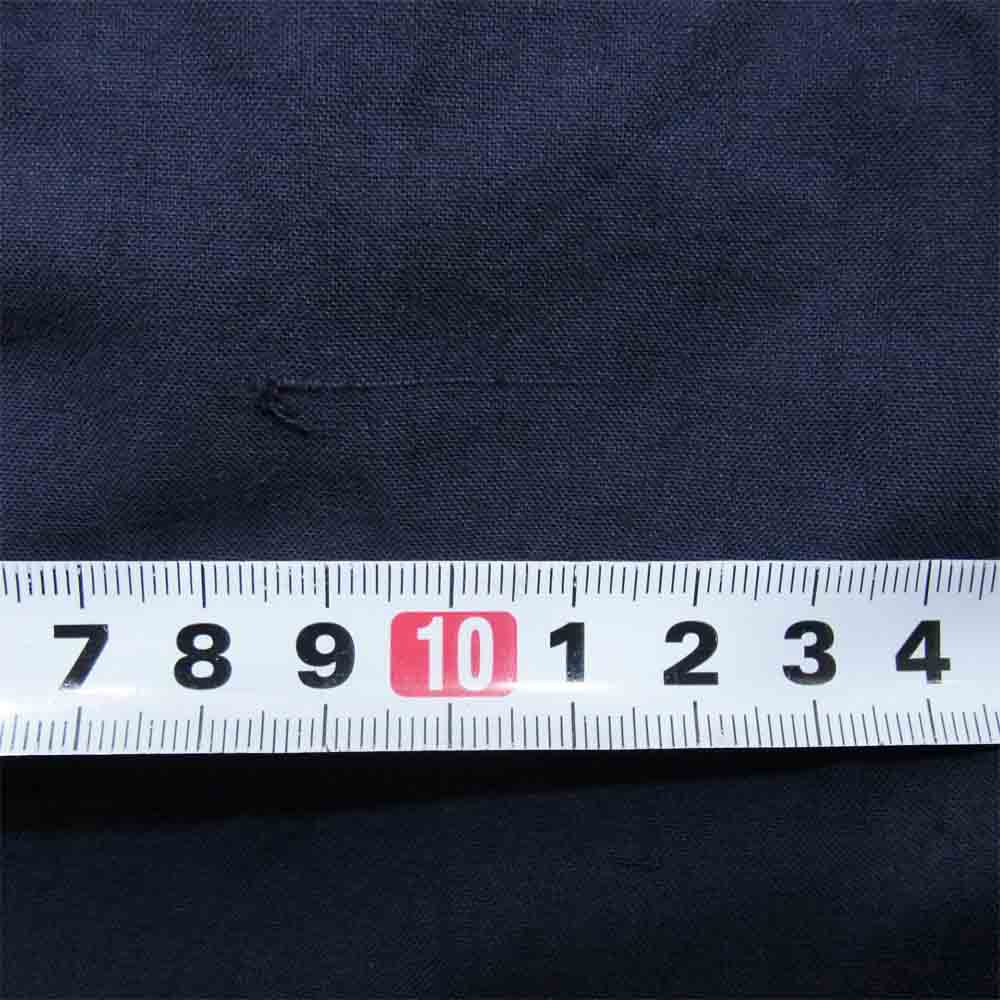 UNDERCOVER アンダーカバー 16SS UCQ4401-1 GROUPIE バックプリント カディ プルオーバー シャツ ネイビー系 2【中古】