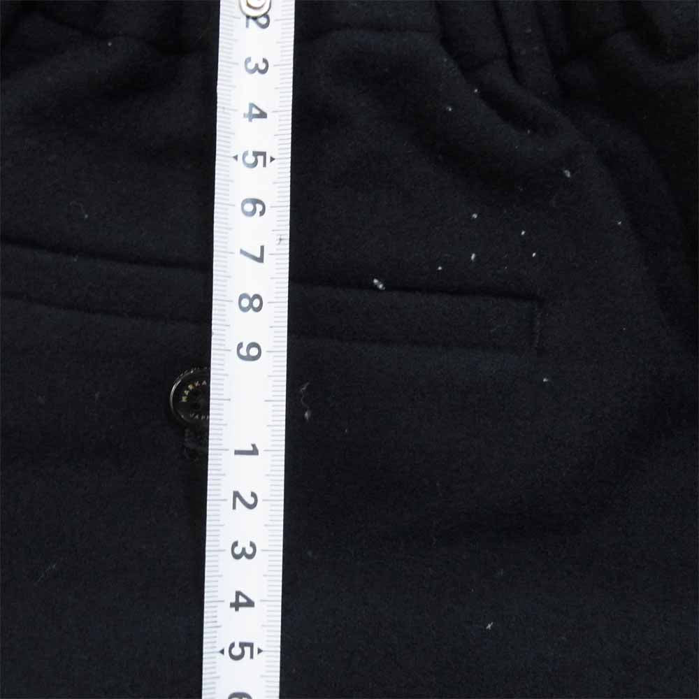 markaware マーカウェア メルトンウール テーパード イージー パンツ ネイビー系 3【中古】