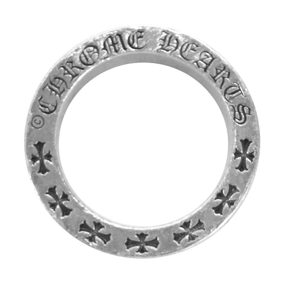 CHROME HEARTS クロムハーツ(原本無) 6mm SPACER FOREVER スペーサー フォーエバー リング シルバー系【中古】