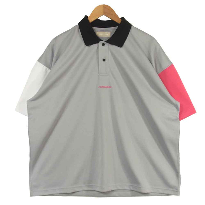 ウィンダンシー WDS-JER-05 ロゴ刺繍 半袖 ポロシャツ ポリエステル