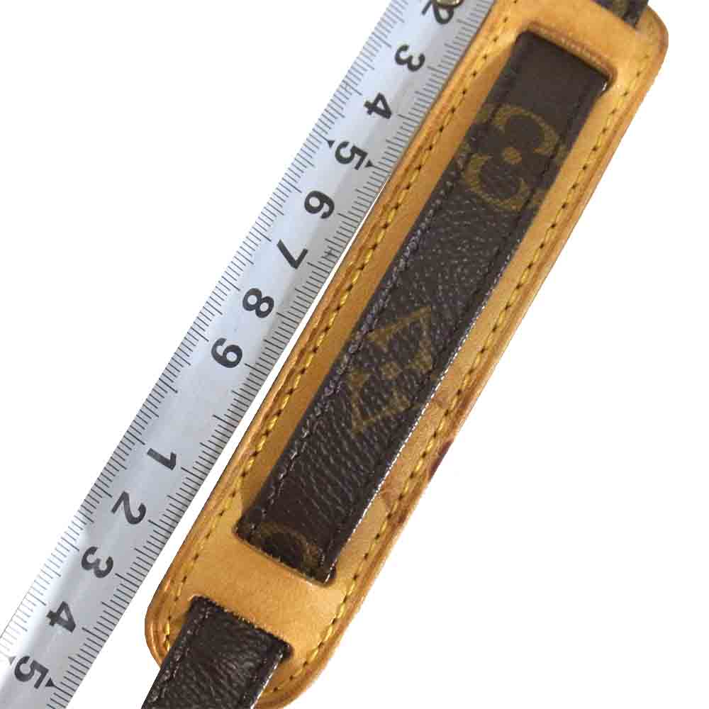 LOUIS VUITTON ルイ・ヴィトン M45266 ダヌーブ モノグラム キャンバス レディース ショルダーバッグ ダークブラウン系【中古】