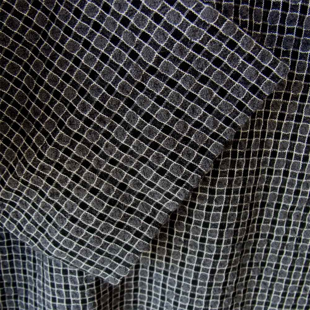 snowpeak スノーピーク SH-20AU20903CH Gingham Check Shirt ギンガム チェック シャツ ブラック系 M【新古品】【未使用】【中古】