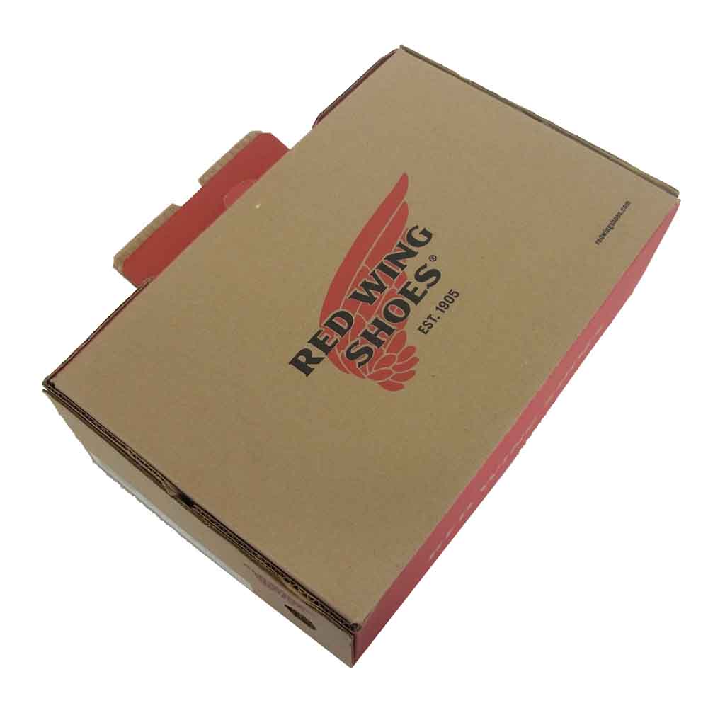 RED WING レッドウィング 9111 6inch Round-toe ラフアンドタフ プレーントゥ ブーツ ブラウン系 US 8.5【中古】