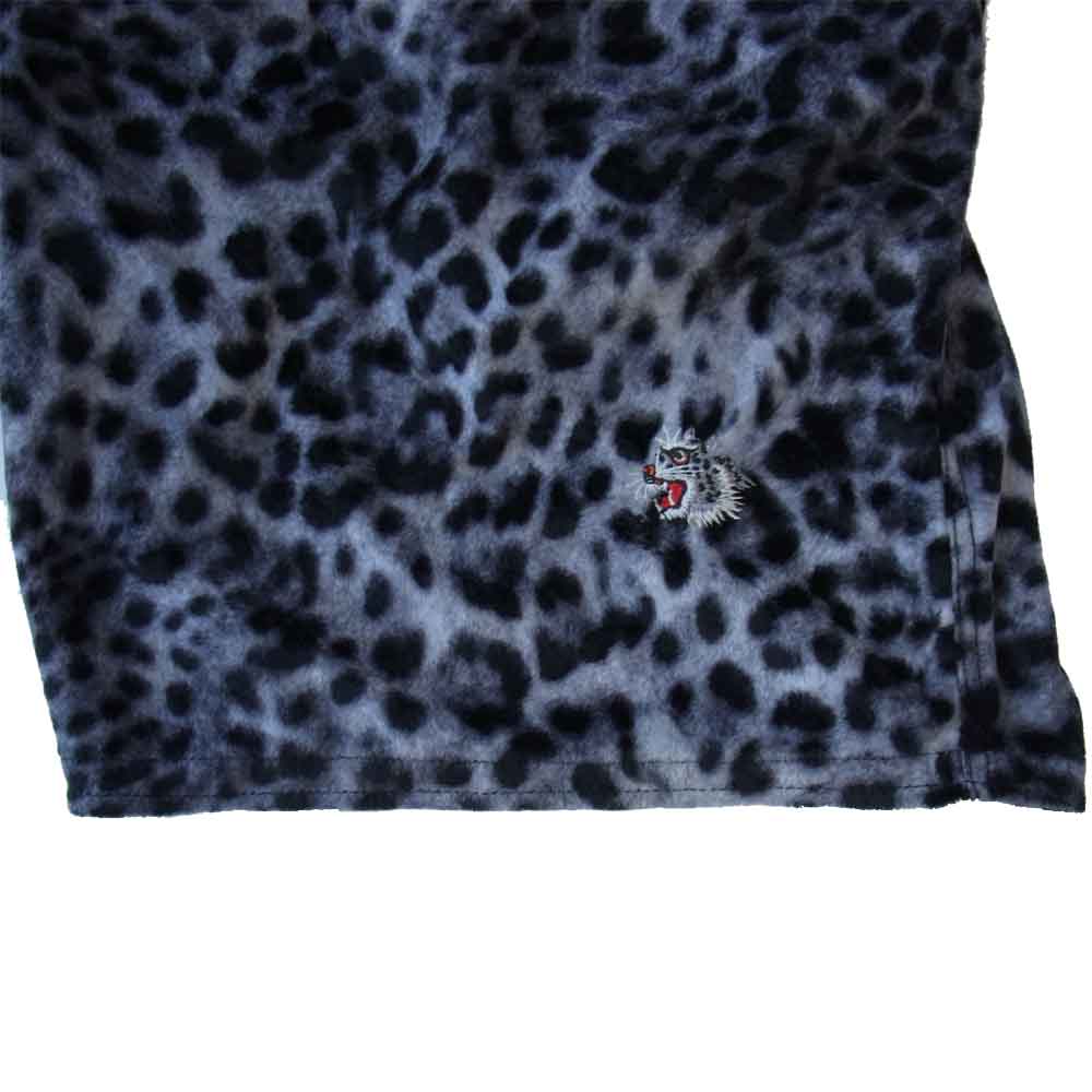 CUT RATE カットレイト LEOPARD RELAX SHORTS レオパ-ド ショーツ ブラック系 L【中古】