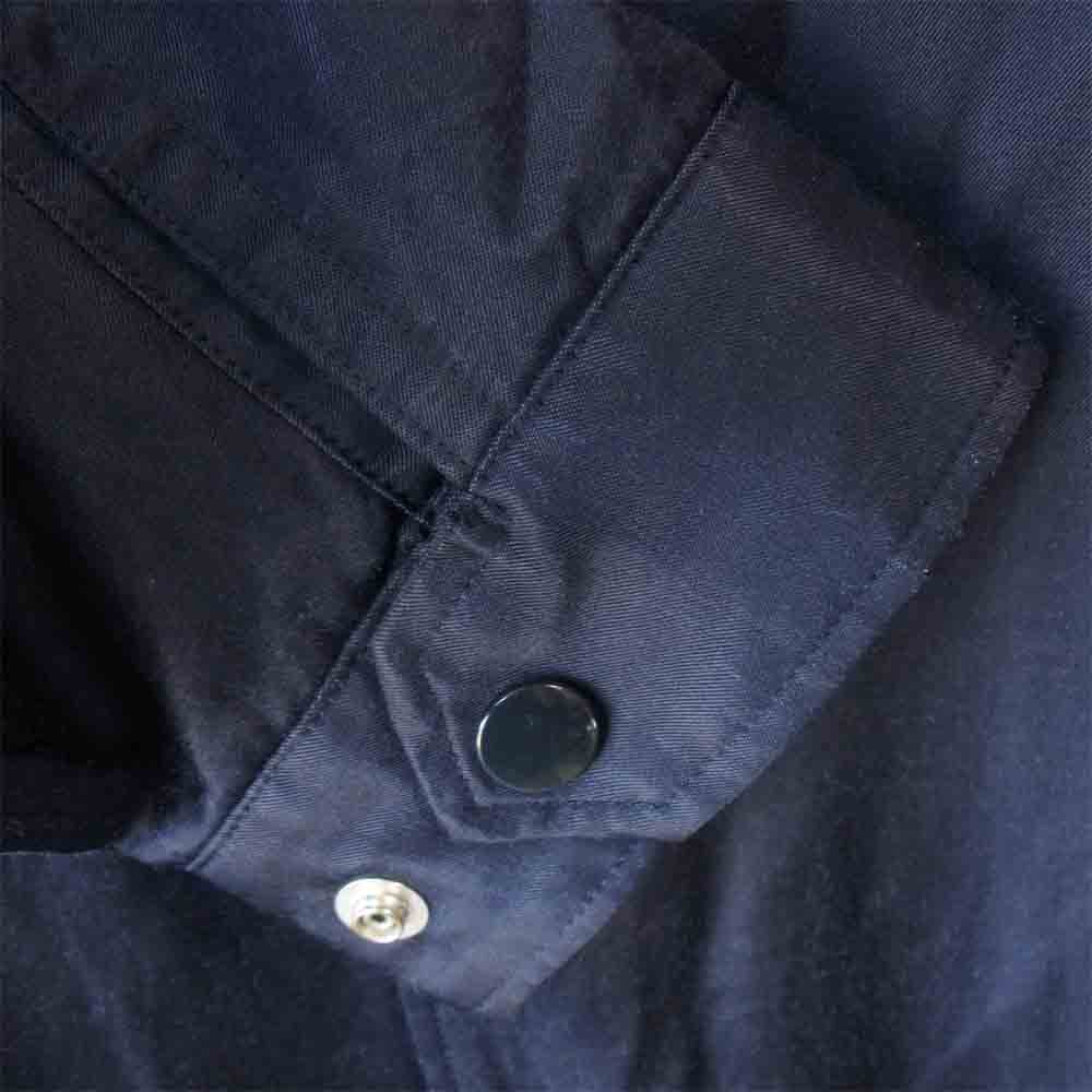 CALEE キャリー × FULL METAL JACKET フルメタルジャケット SATIN COACH JACKET コーチジャケット ネイビー系 L【中古】