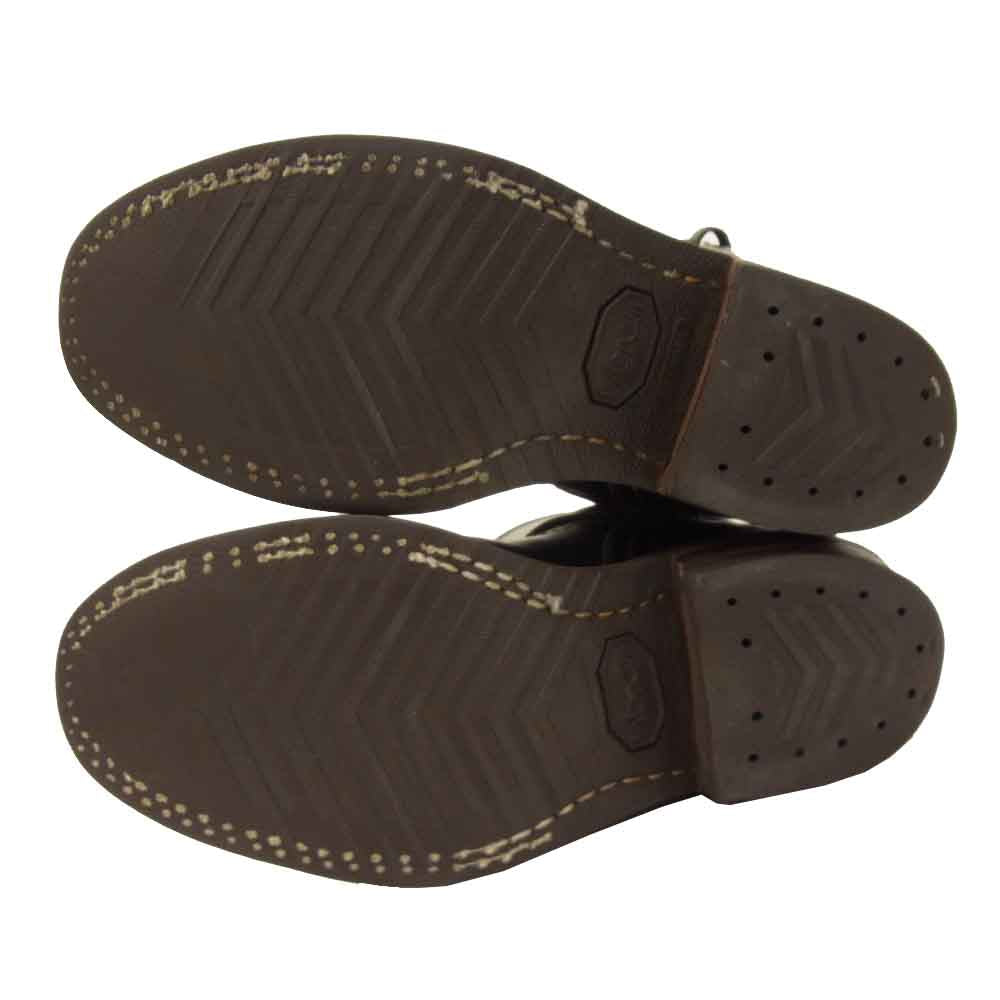 WESCO ウエスコ CUSTOM BOSS ダブルベルト カスタム ボス ブラック系 7 1/2 D【中古】