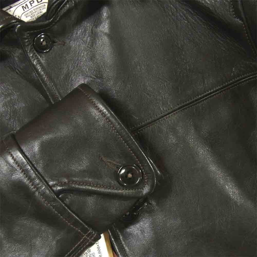 コリンボ ZT-0145 ORIGINAL STOCKMANS COAT オリジナル ストックマンズ コート ホースハイド ジャケット ブラック系 36【中古】