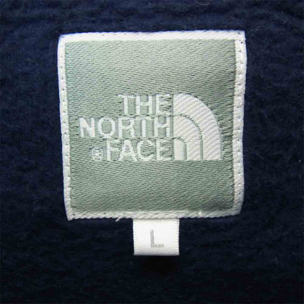 THE NORTH FACE ノースフェイス NTW11530 REARVIEW HOODIE リアビューフーディ ジップ パーカー ネイビー系 パープル系 L【中古】