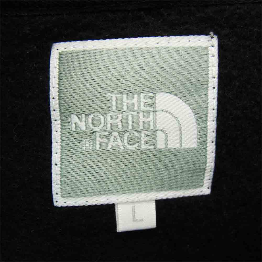 THE NORTH FACE ノースフェイス NTW11428 REARVIEW HOODIE リアビューフーディ ロゴ スウェット パーカー ブラック系 L【中古】