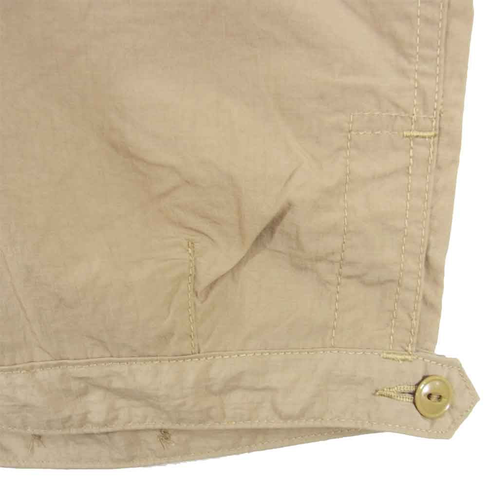 SASAFRAS ササフラス ナイロン ひざ丈 パンツ ベージュ ベージュ系 XL【中古】