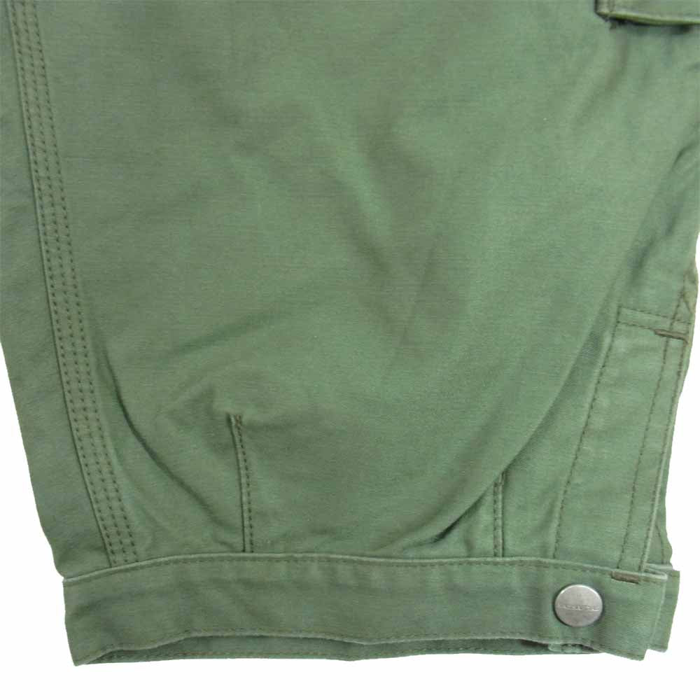 SASAFRAS ササフラス コットン ひざ丈 パンツ カーキ カーキ系 XL【中古】