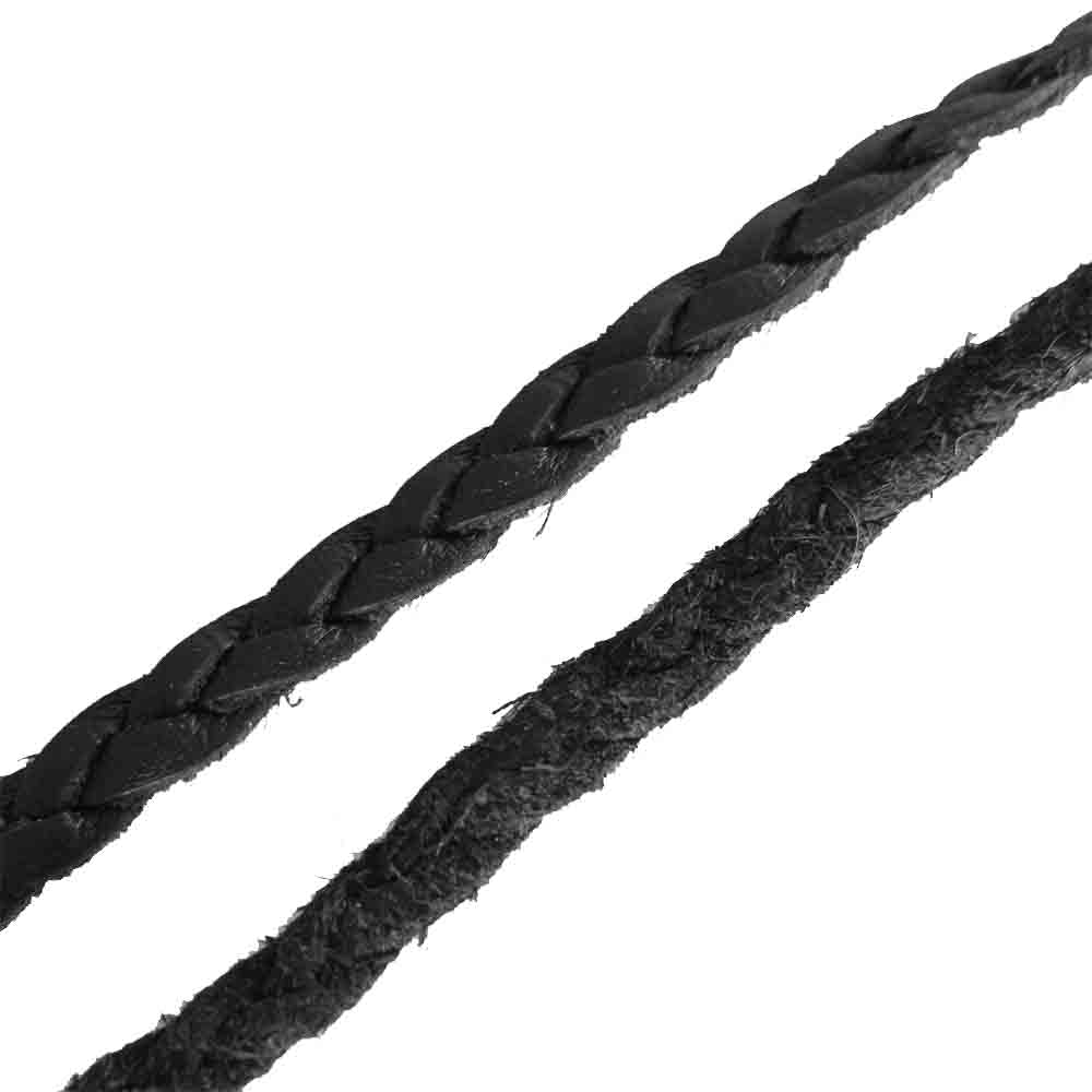 CHROME HEARTS クロムハーツ(原本無) フィリグリー クロス XS レザー ブレイド シルバー系【中古】