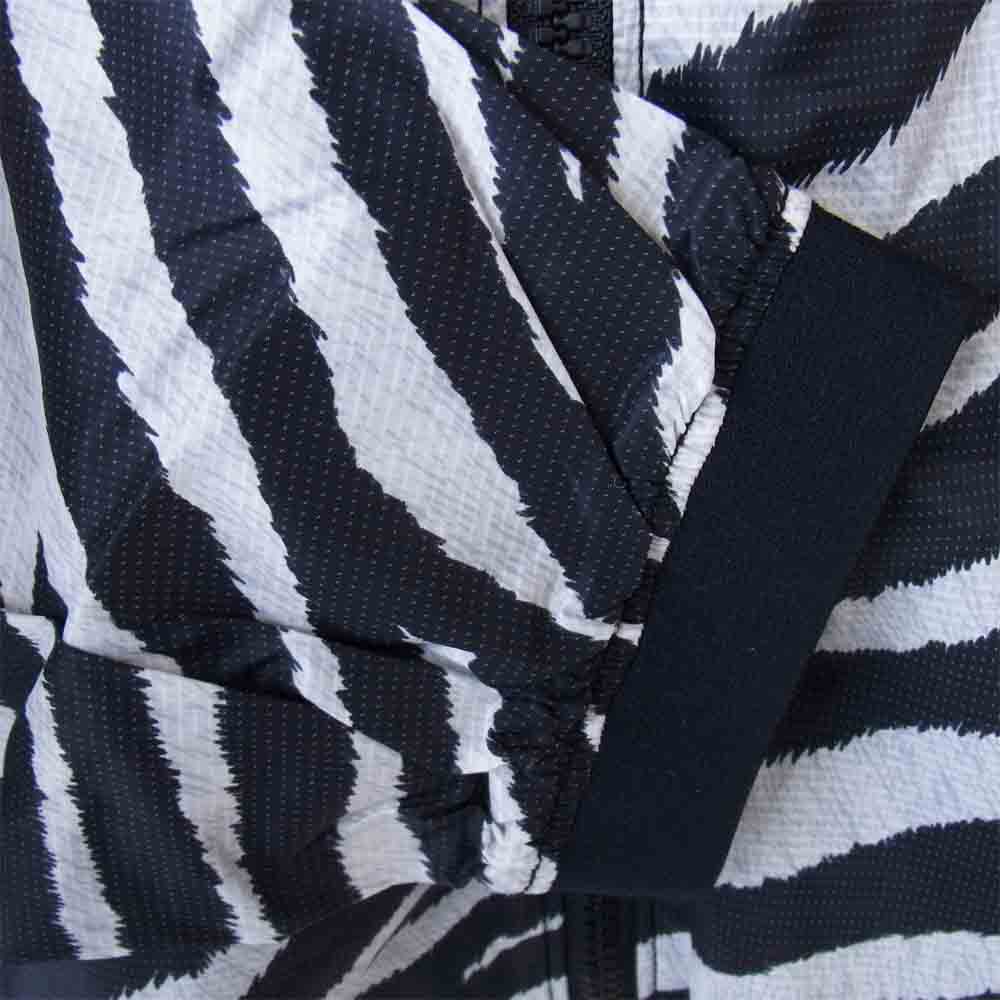 THE NORTH FACE ノースフェイス NP2009N パープルレーベル パーテックス ゼブラプリント パーカー PERTEX Zebra Print Mountain Wind Parka 黒×白 M【新古品】【未使用】【中古】