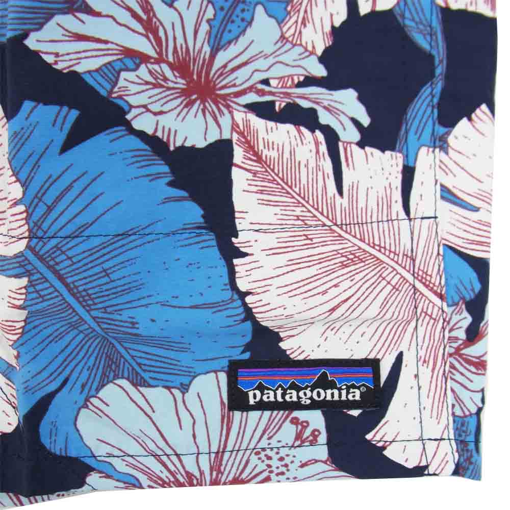 patagonia パタゴニア 58033 Baggies Longs バギーズ ロング ショーツ ブルー系 M【新古品】【未使用】【中古】