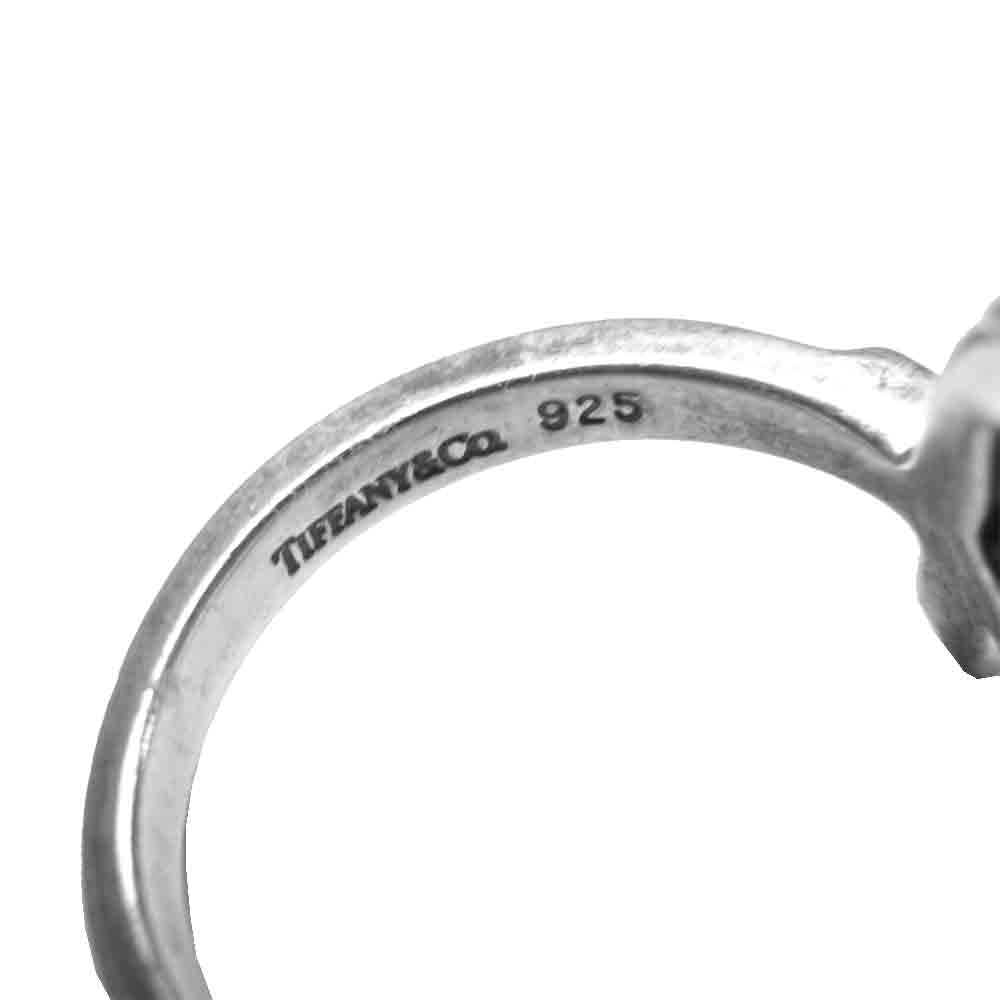 TIFFANY&Co. ティファニー ラビング ハート リング シルバー系 11.5号程度【中古】