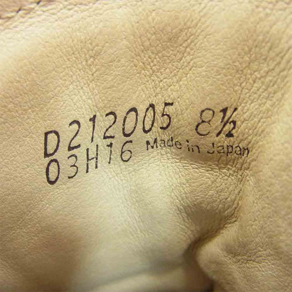 Danner ダナー 16AW D212005 × ソフネット SOPHNET. ZIP UP BOOTS ジップ アップ ブーツ ベージュ系 26.5cm【美品】【中古】