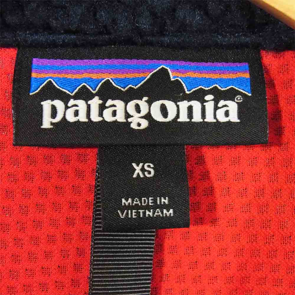 patagonia パタゴニア 23048FA16 クラシック レトロX フリース べスト ネイビー×レッド系 XS【中古】