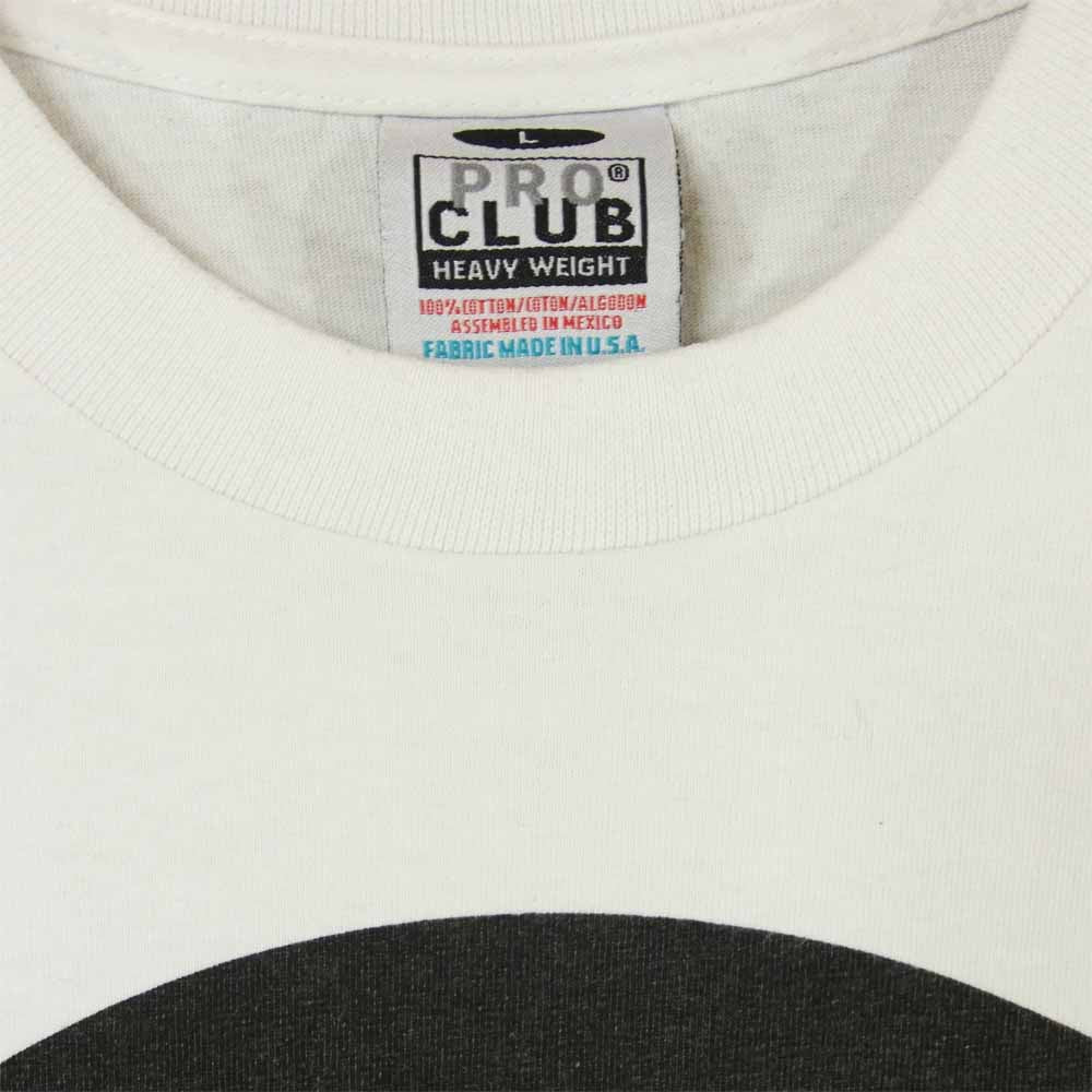 TENDERLOIN テンダーロイン T-TEE NA 半袖 Tシャツ コットン アメリカ製 ホワイト系 L【中古】
