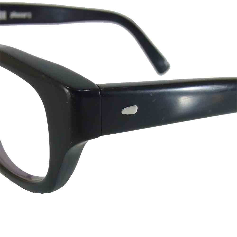 EFFECTOR エフェクター phaserⅡ フェイザー 眼鏡 フレーム 無地 アイウェア ブラック系【中古】