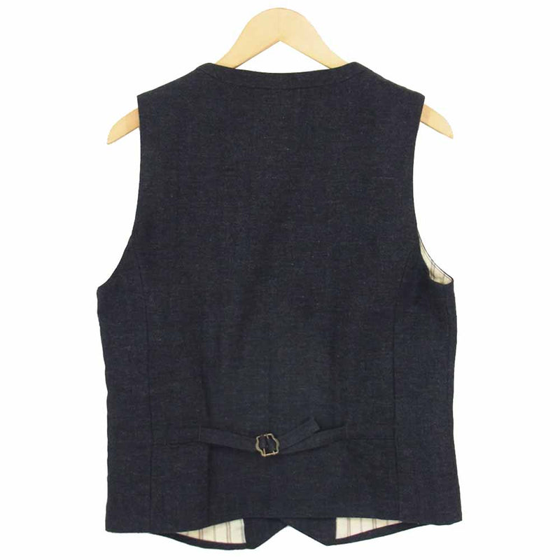 ORGUEIL オルゲイユ OR-4142A Workers Gilet ワーカーズ ジレ ベスト ブラック系 38【美品】【中古】
