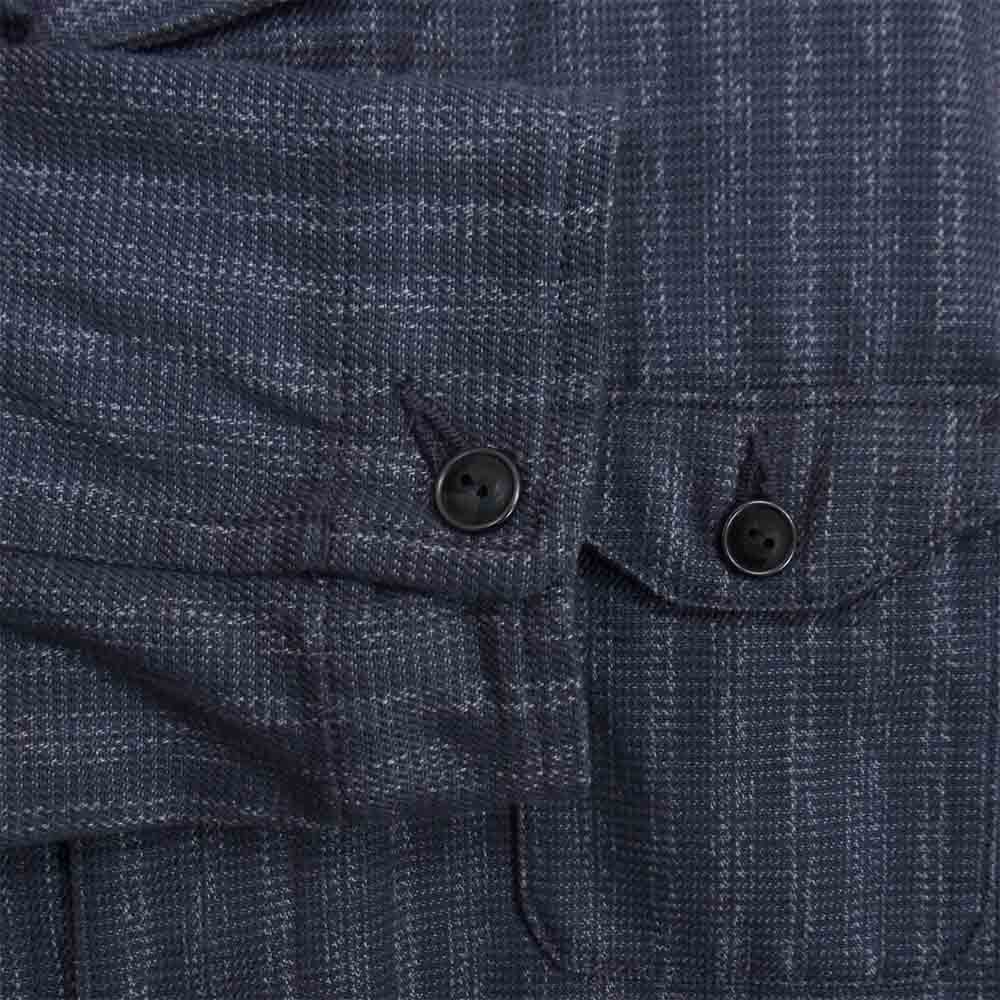 ORGUEIL オルゲイユ OR-4133 FRENCH STRIPE SHOP フレンチ ストライプ ショップ コート ネイビー系 38【極上美品】【中古】