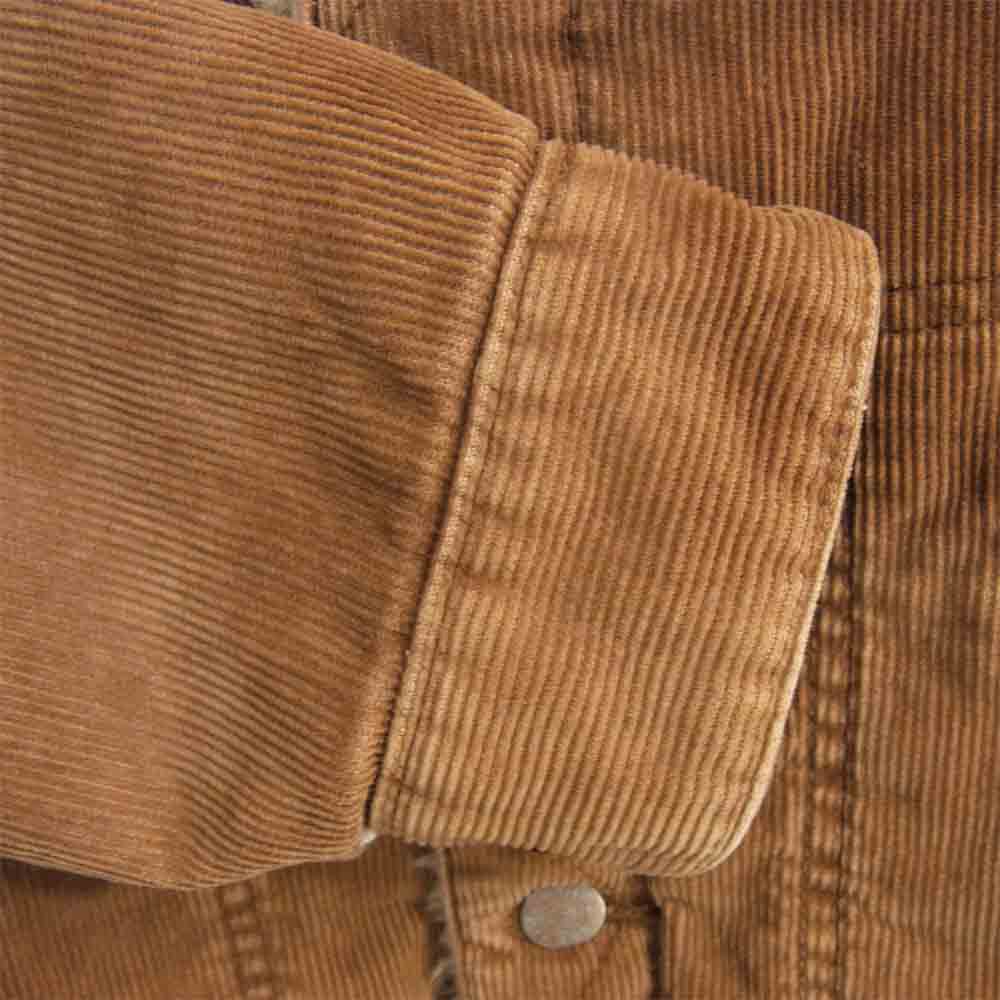 TMT ティーエムティー TJK-F1007 CORDUROY BOA JACKET コーデュロイ ボア ランチ ジャケット ベージュ系 M【中古】