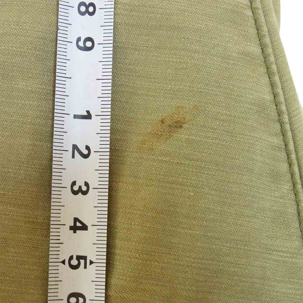 TMT ティーエムティー TPT-S1114 ステンシル ステッチ ワッペン 7ポケット カーゴパンツ カーキ系 L【中古】