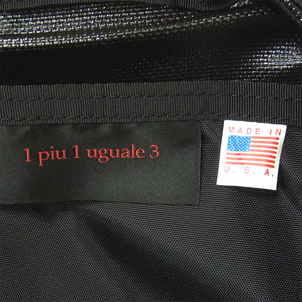 ウノピュウノウグァーレトレ BRIEFING ブリーフィング ボデイーバッグ ワンショルダー ブラック系【美品】【中古】