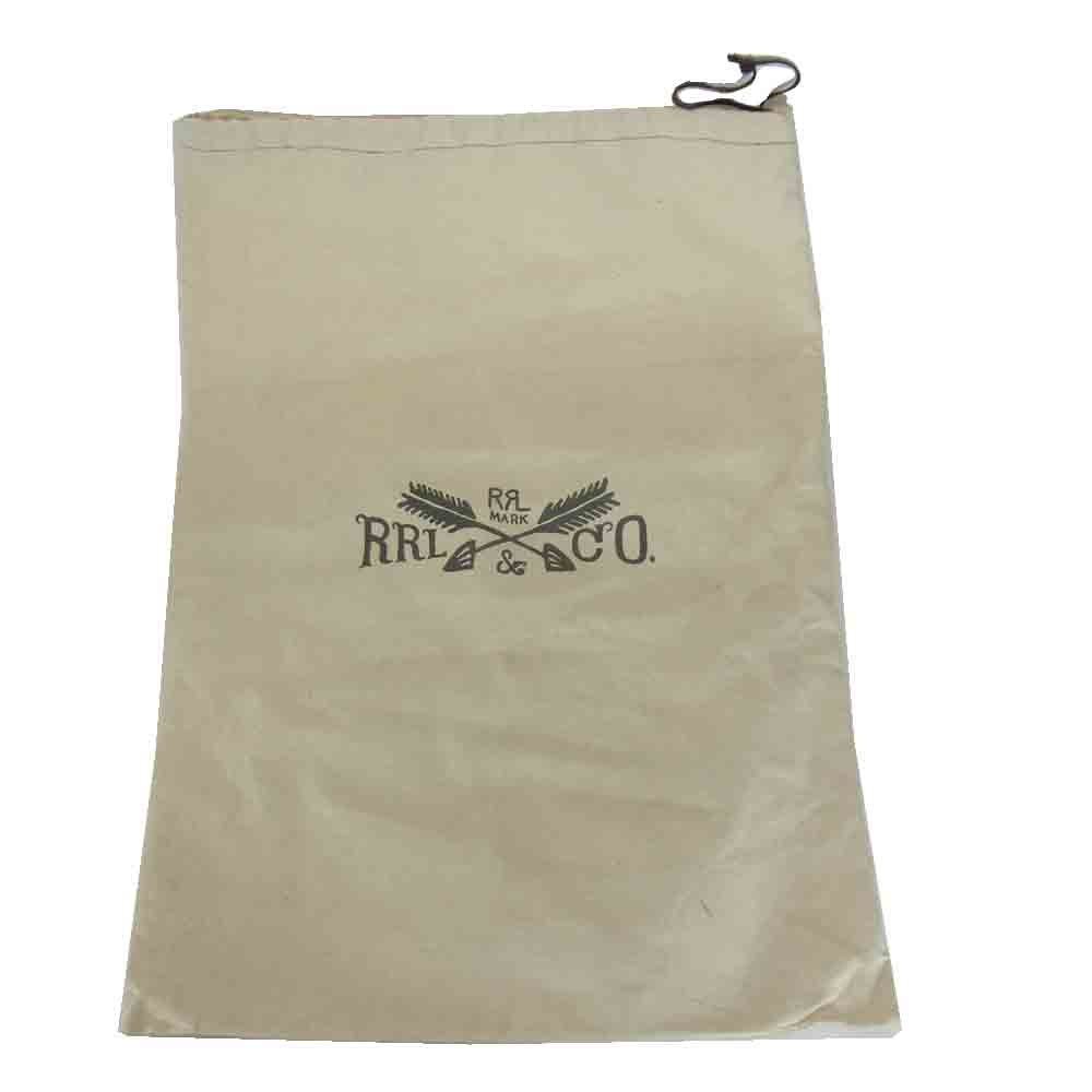 RRL ダブルアールエル NOFORK CANVAS SNEAKER ノーフォーク キャンバス スニーカー ダークブラウン系 10D【美品】【中古】