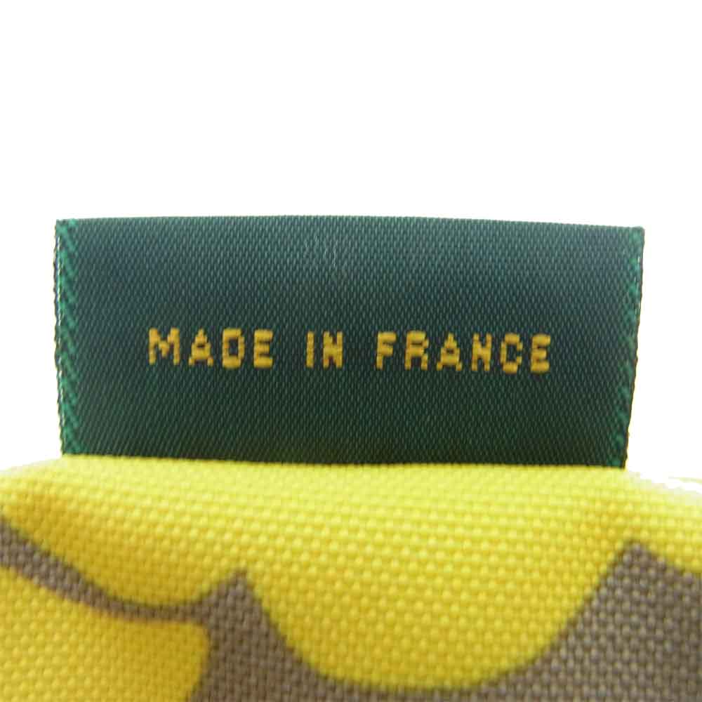 Herve Chapelier エルベ・シャプリエ 2885F ナイロン 舟型 ショルダーバッグ S アラベスク マスティック ゴールド イエロー系 ライトブラウン系【新古品】【未使用】【中古】