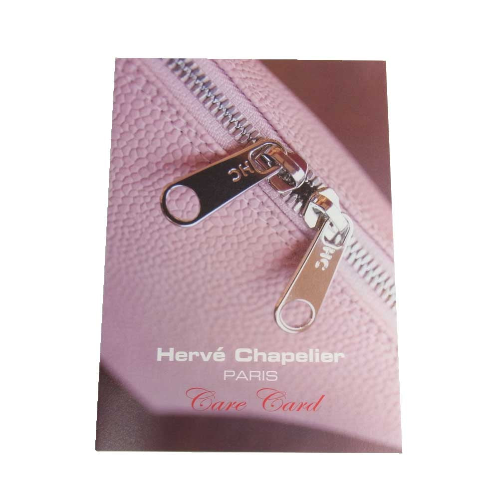 Herve Chapelier エルベ・シャプリエ 1660L レザーストラップ ジョーヌ イエロー系【新古品】【未使用】【中古】