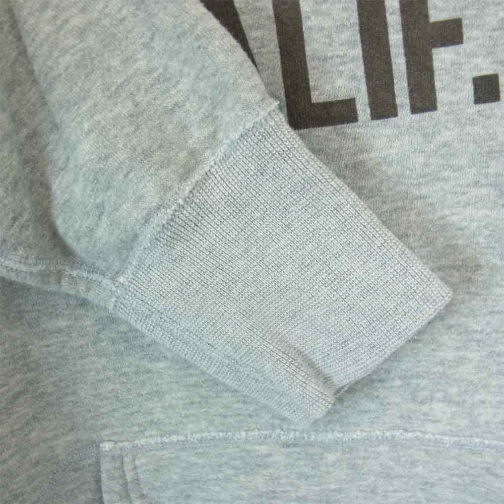 STANDARD CALIFORNIA スタンダードカリフォルニア × ゴーアウト GO OUT COTTON PULL OVER HOOD SWEAT プルオーバーパーカー グレー系 M【中古】